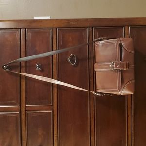 Coach Hampton Crossbody Buckle Shoulder Bag